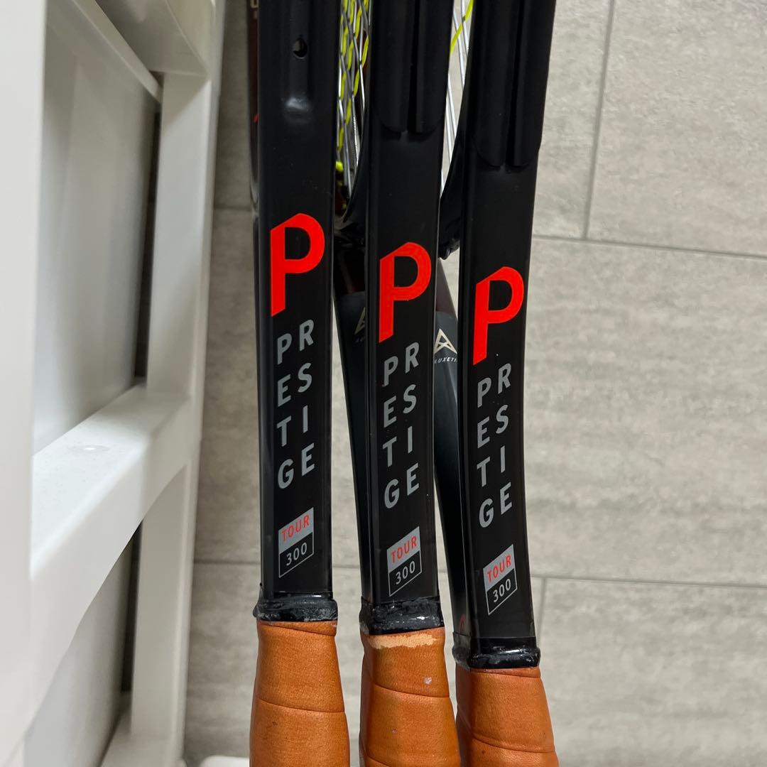 HEAD Prestige Tour G2 3本セット（グロメット3セット付き）