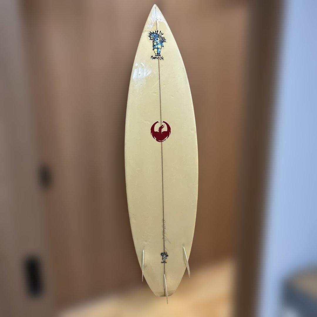 モーリス・コールサーフボード6.2x 18 3/4 x 2 3/4