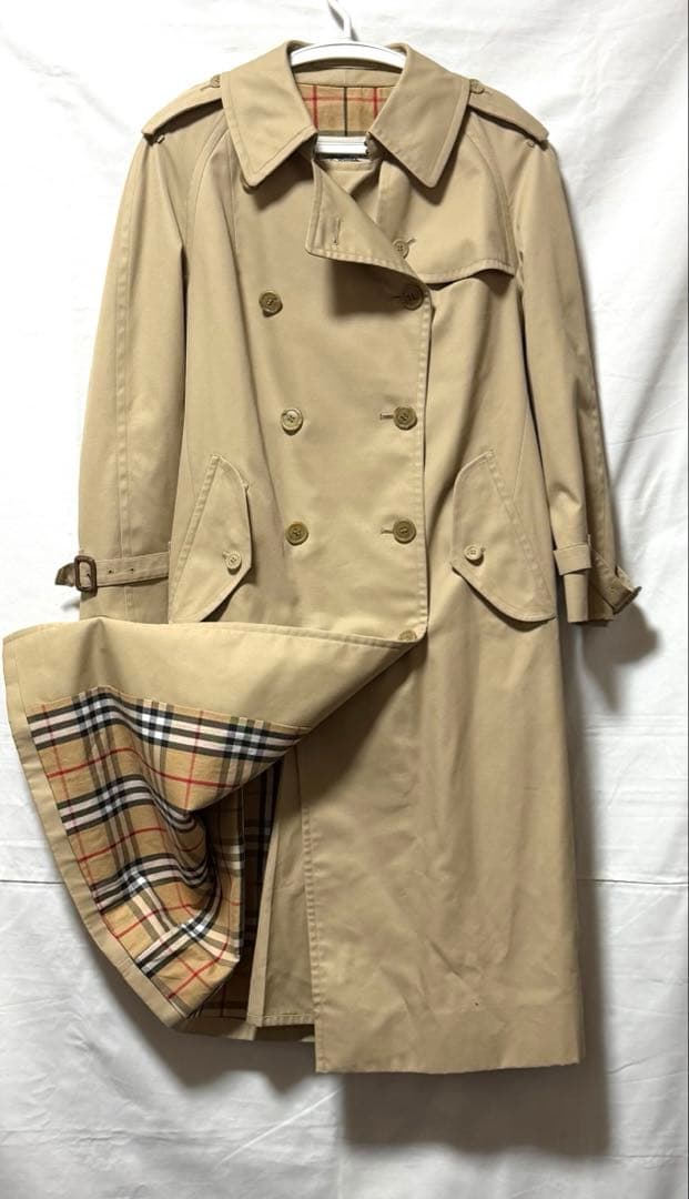 極美品 バーバリー トレンチコート