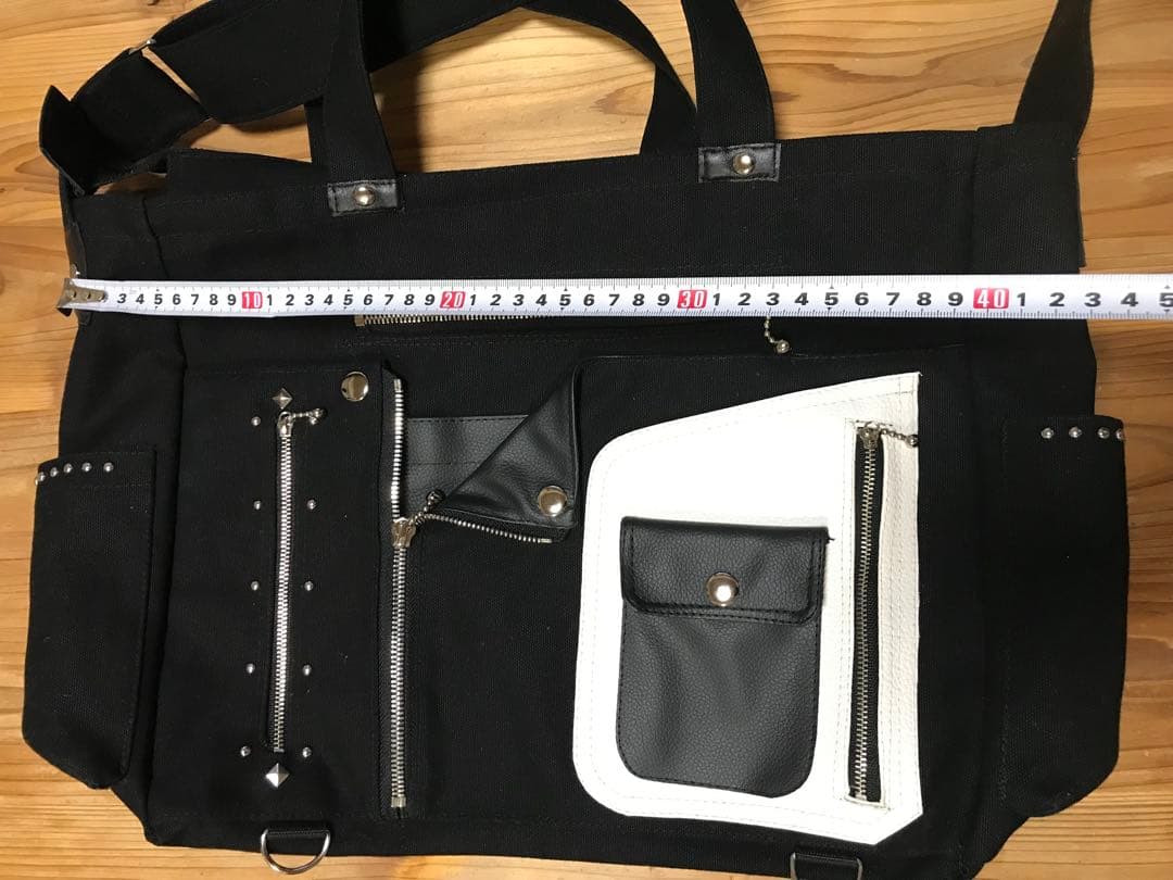 GlyPhS original BIG ライダース トートバッグショルダー