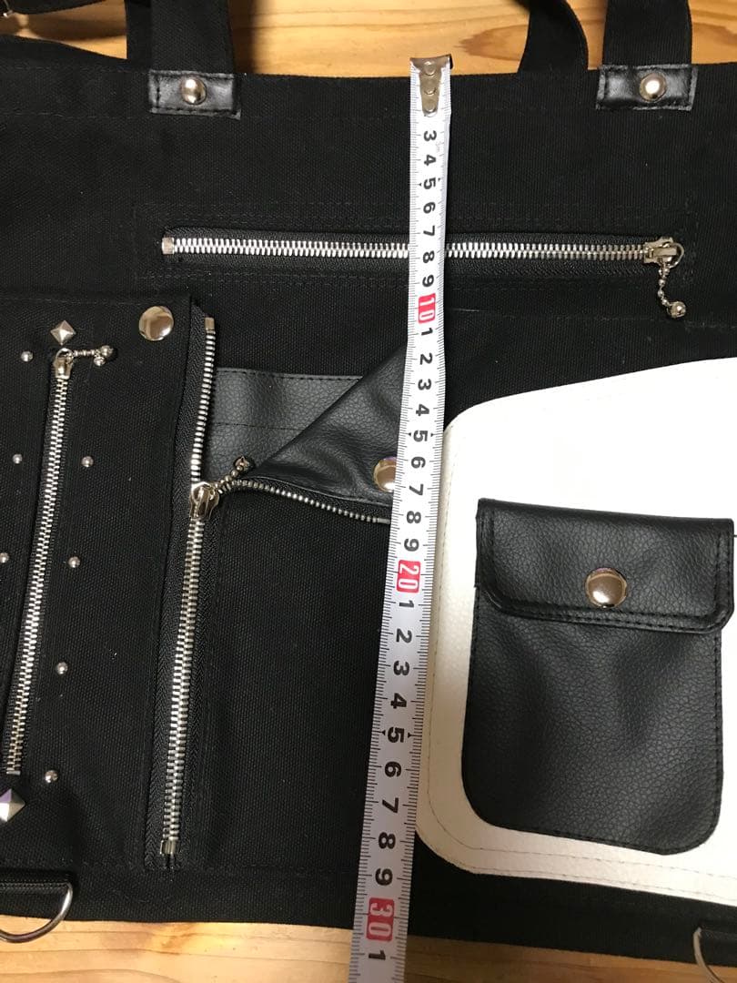 GlyPhS original BIG ライダース トートバッグショルダー