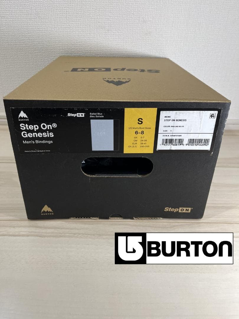 【日本正規品】バートン　ステップオン　ビンディング Sサイズ 箱付き