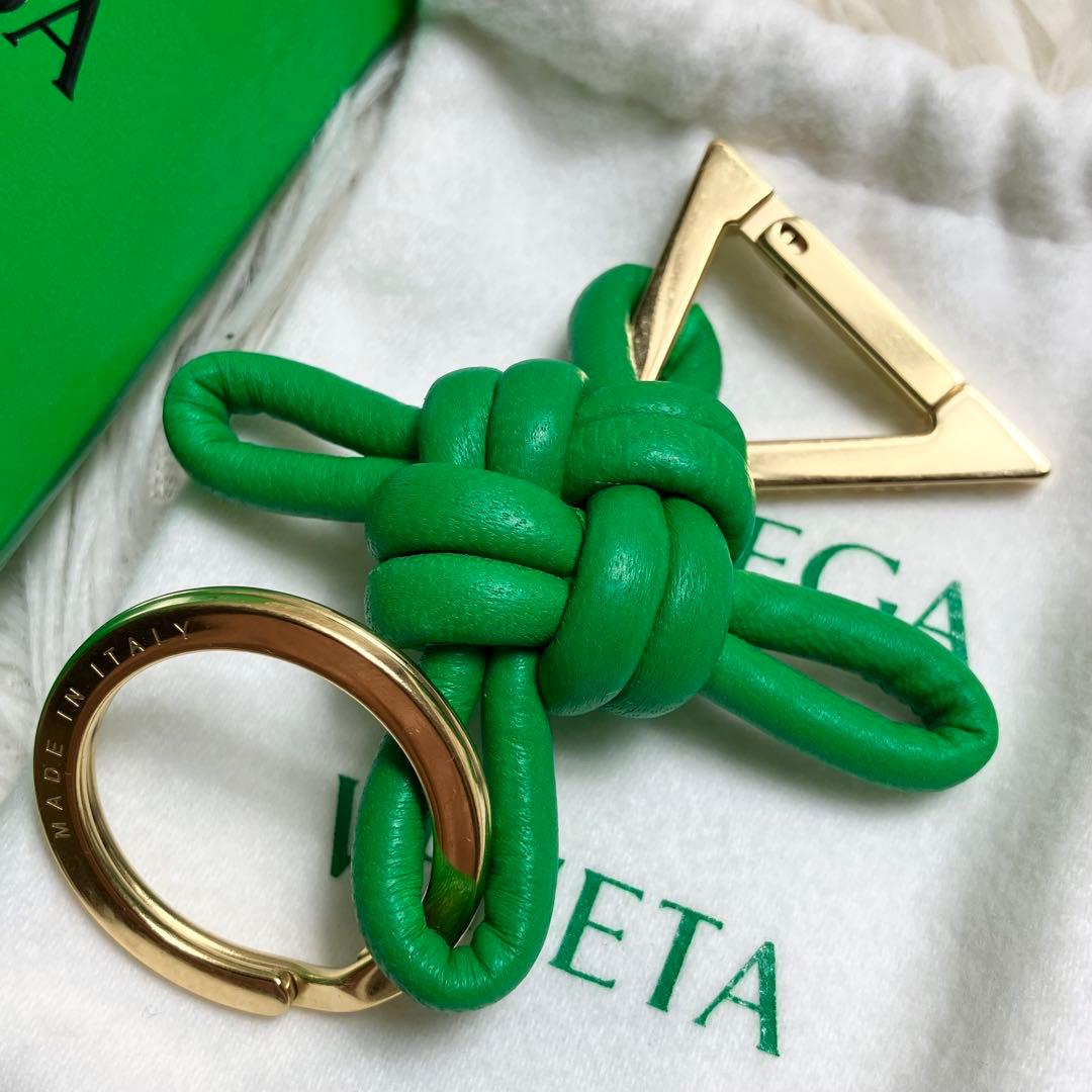 【未使用級】ボッテガヴェネタ＊キーリング パラキート ゴールド