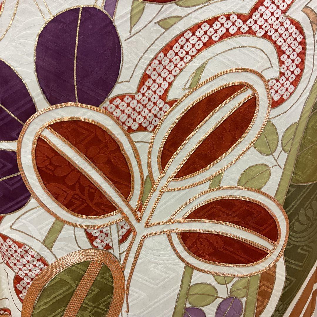 美品大胆な古典柄が素敵なママ振り袖フルセットトールサイズ☆振り袖別売りOK