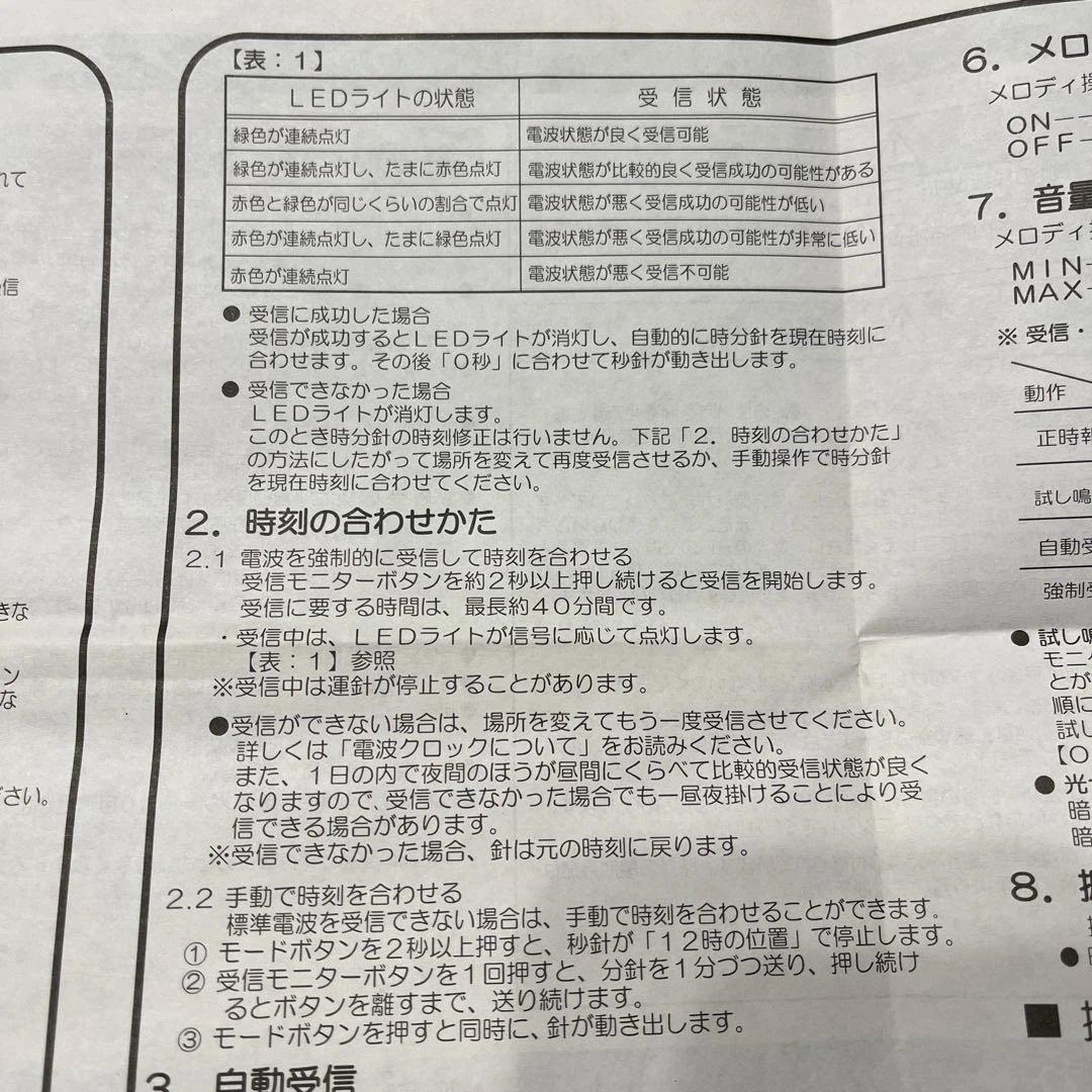 タケちゃん4645 SEIKO 電波クロックからくりメロディ付き掛時計
