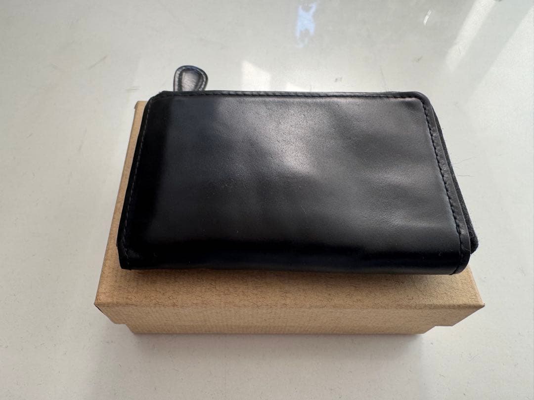 GANZO ブラック レザー ケース