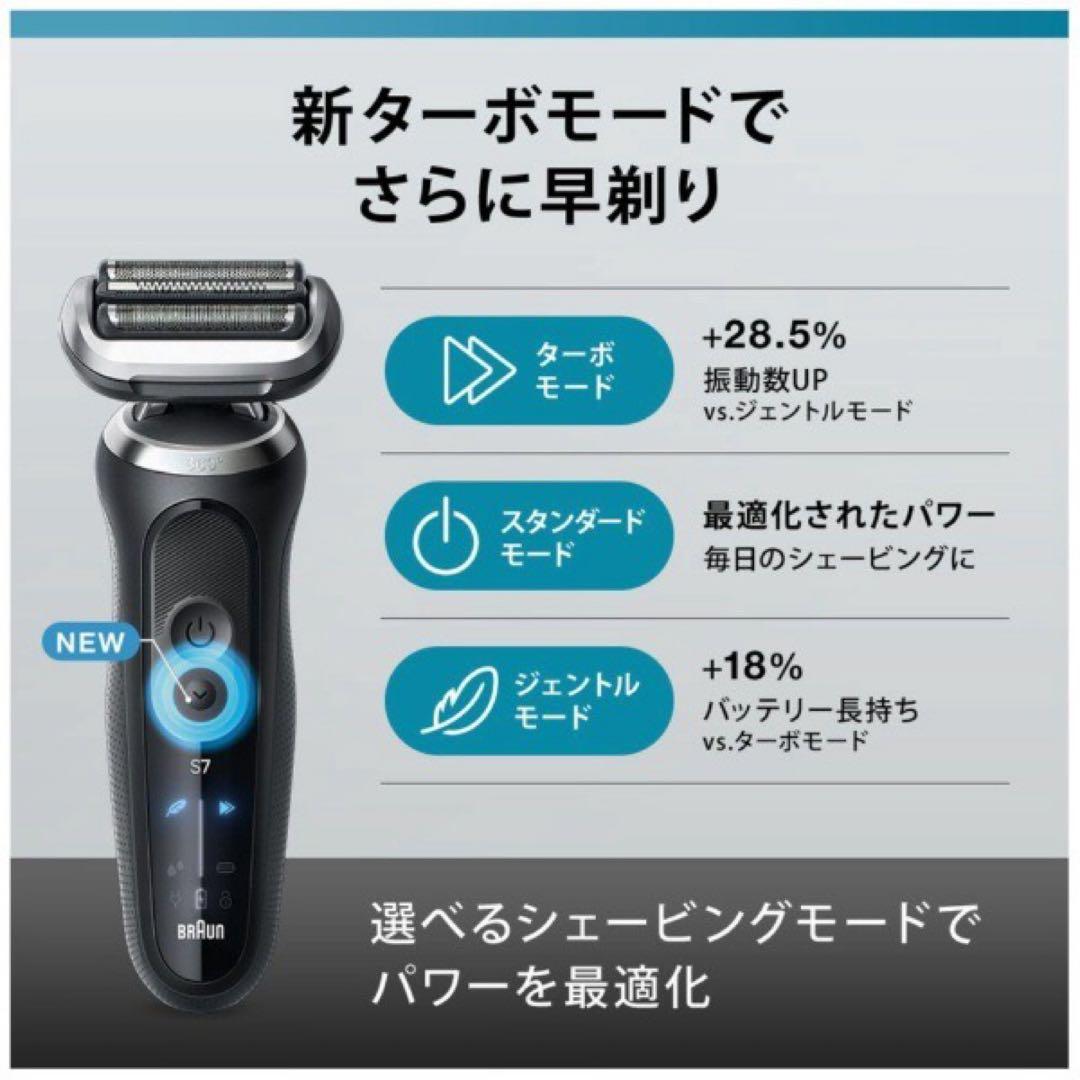 新品未使用BRAUN series7 シリーズ7電動シェーバー72-N1500s