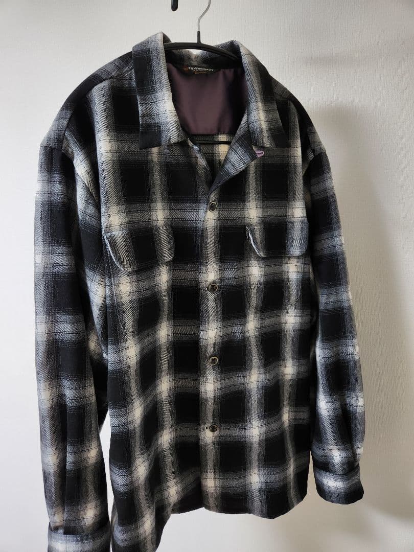 トップス TOWN CRAFT 50S W-FLAP LOOP COLLAR SHIRT