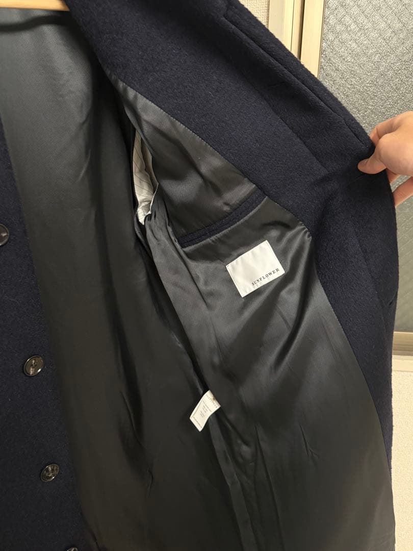 sunflower 24aw コート 48 着丈123㎝