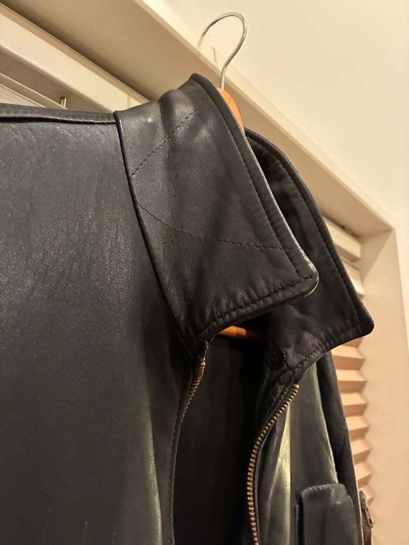 70s〜 フランス軍パイロットレザージャケット　官給品