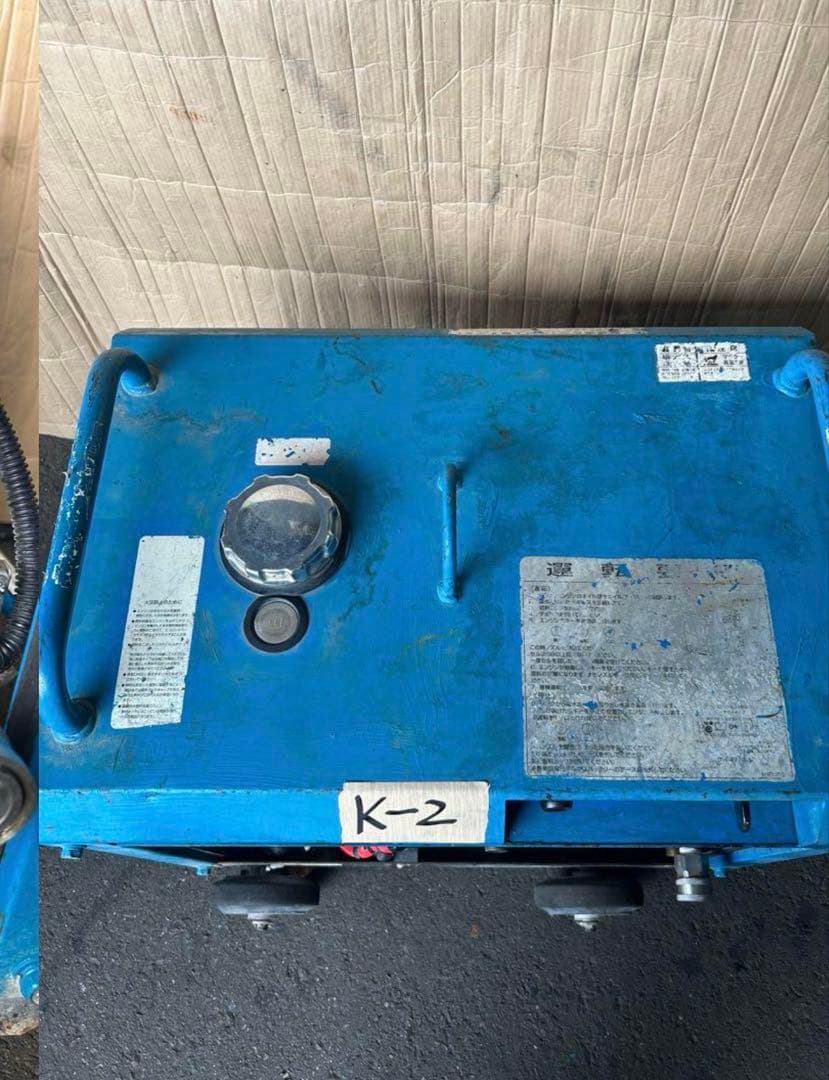 K2 ツルミHPJ-5ESM高圧洗浄機防音ガン・高圧ホース・給排水ホースセット