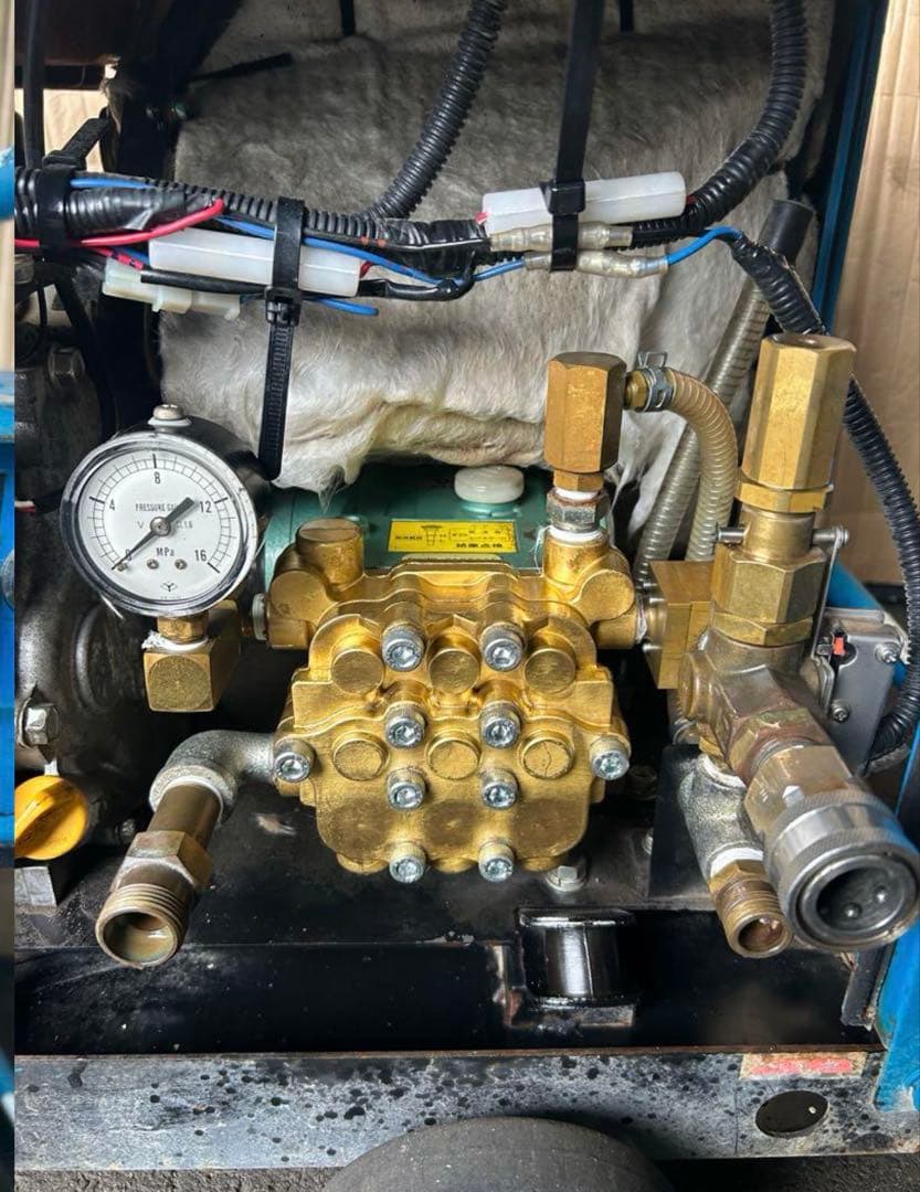 K2 ツルミHPJ-5ESM高圧洗浄機防音ガン・高圧ホース・給排水ホースセット