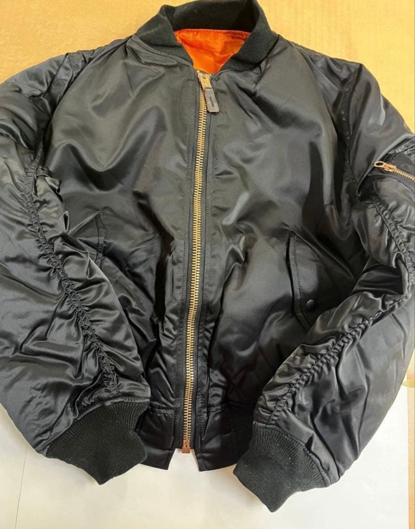 MA-1 フライトジャケット　ブラック　未使用