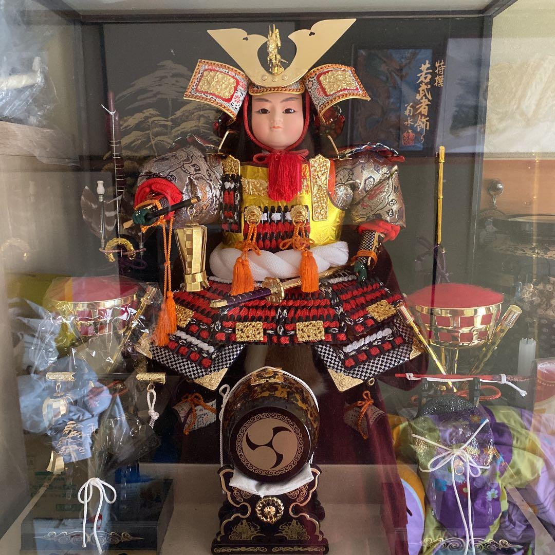 5月人形　若武者飾り　菊水作