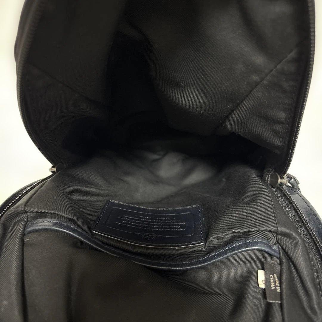 COACH コーチ　ボディバッグ ショルダーバッグ レザー　斜め掛け　メンズ