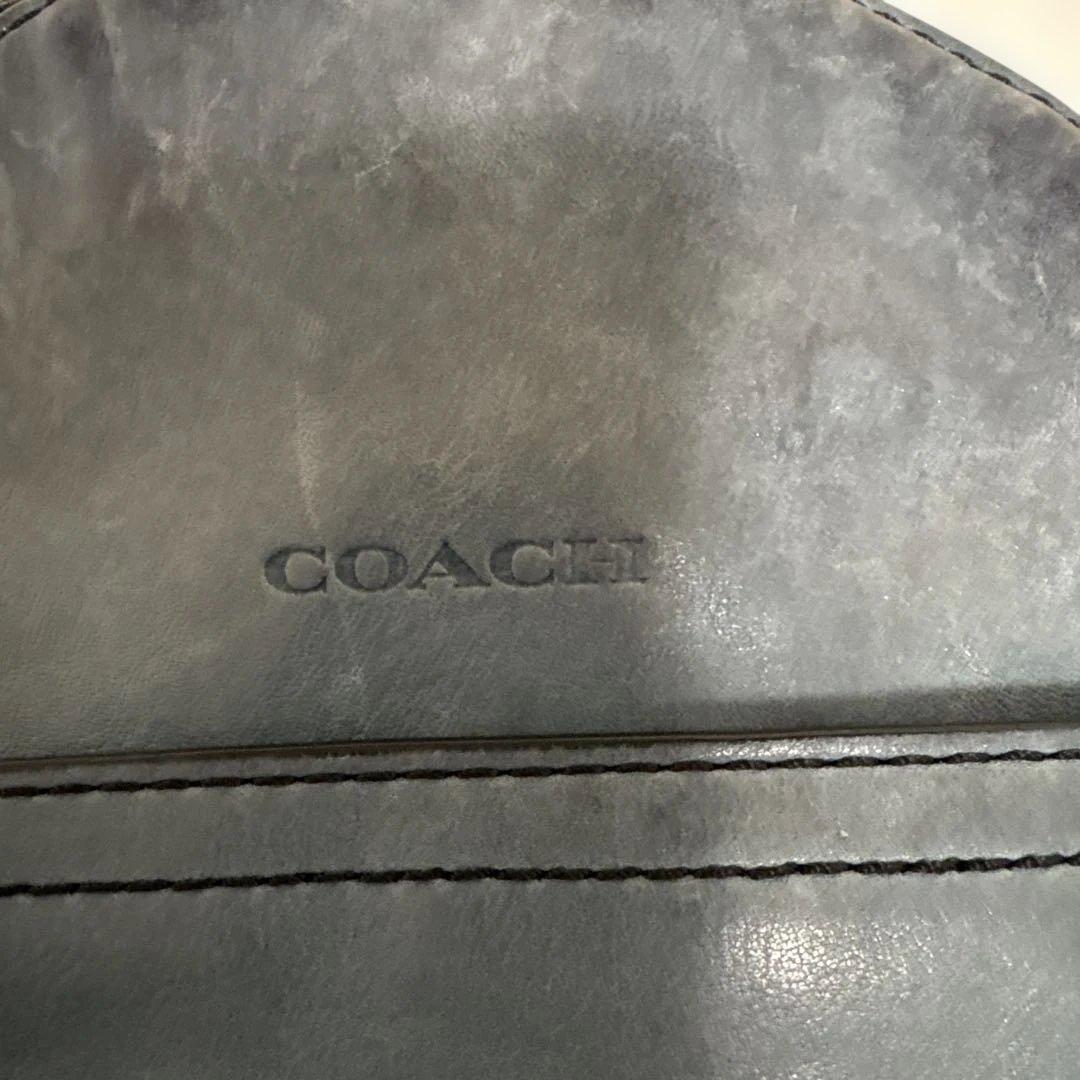 COACH コーチ　ボディバッグ ショルダーバッグ レザー　斜め掛け　メンズ