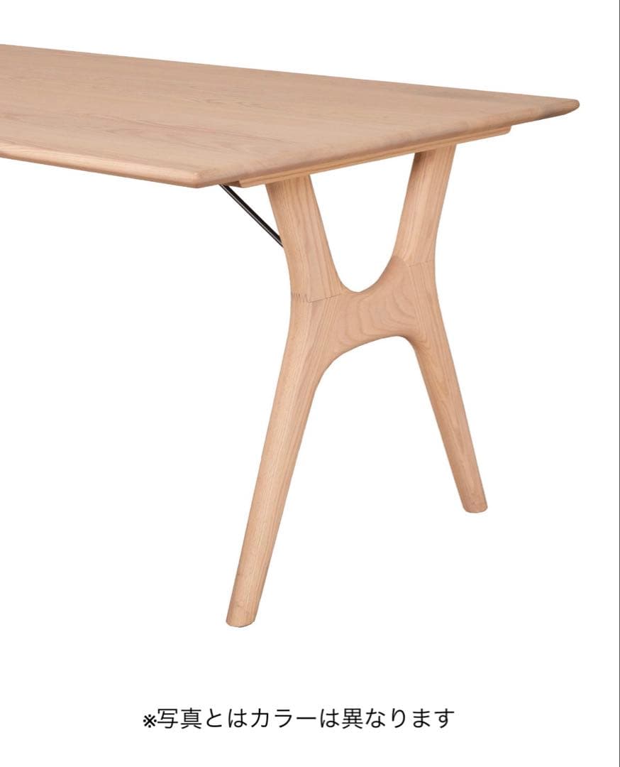 値下 北欧 リビングダイニングテーブル オーク材 4人掛け 四角 筑波産商
