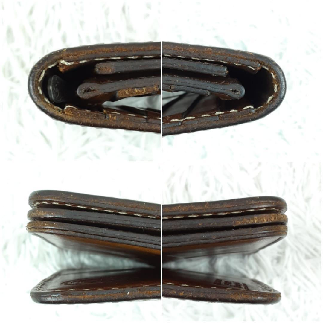 未使用級極美品◎Funny ファニー 長財布 ロングウォレット ブラウン 本革