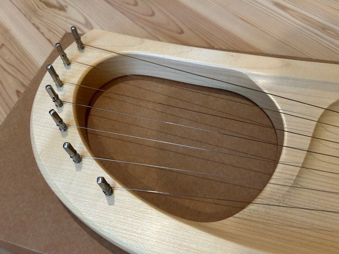 【美品】アウリス キンダーハープ LOP 7弦 ライアー