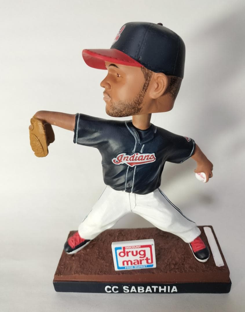 CC・サバシア／”ガーディアンズ野球殿堂” ボブルヘッド人形 (2024)