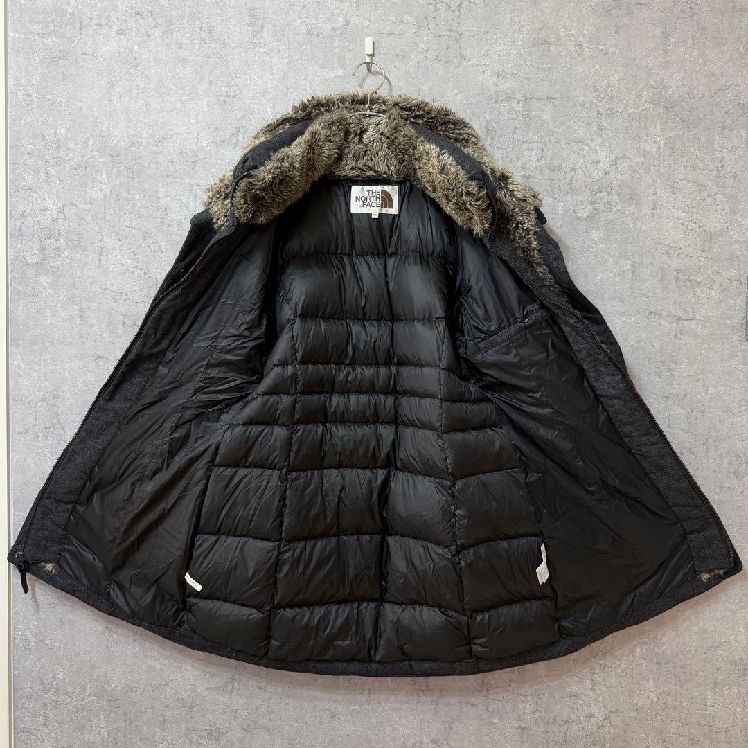 美品 ノースフェイス ダウンジャケットコート レディース L 178