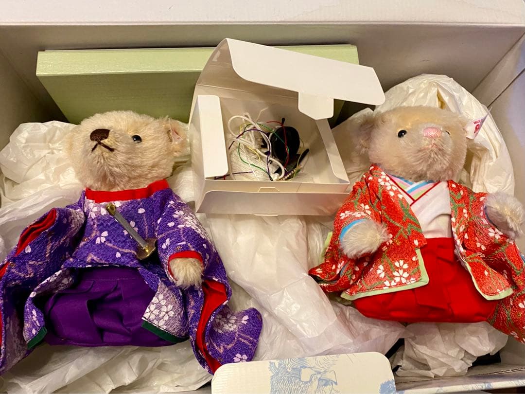 シュタイフ　雛人形　シリアルナンバーあり