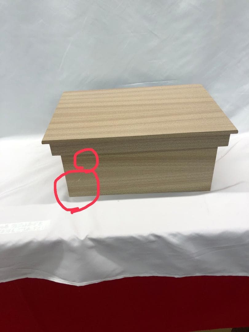 白木田型 フタ付収納箱(10号用)