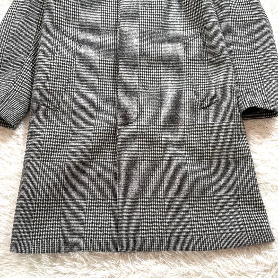極美品✨マッキントッシュ　ステンカラーコート　ダンケルド　グレンチェック