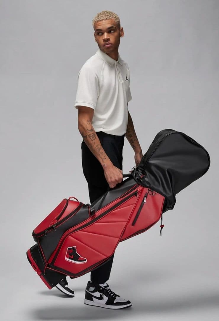 ★美品★JORDAN　ジョーダン レッドキャディバッグ 限定200本