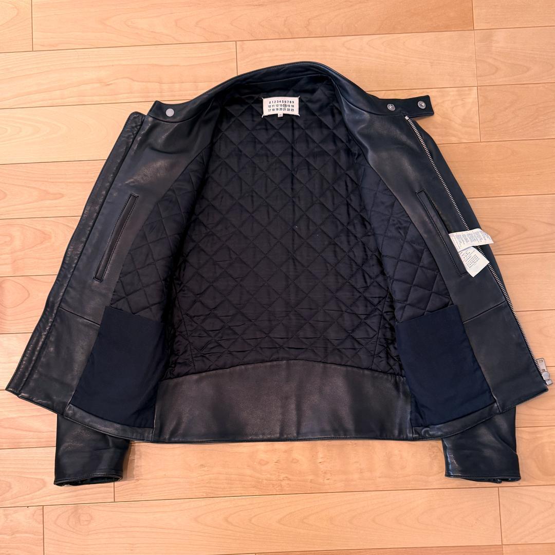 Maison Margiela マルジェラ 5zip ハの字 ライダース 48