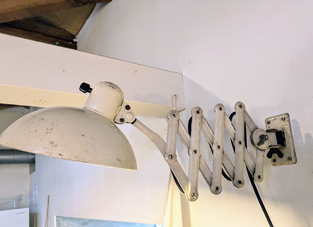 KAISER IDELL シザーランプ アンティークインダストリアル　ランプ