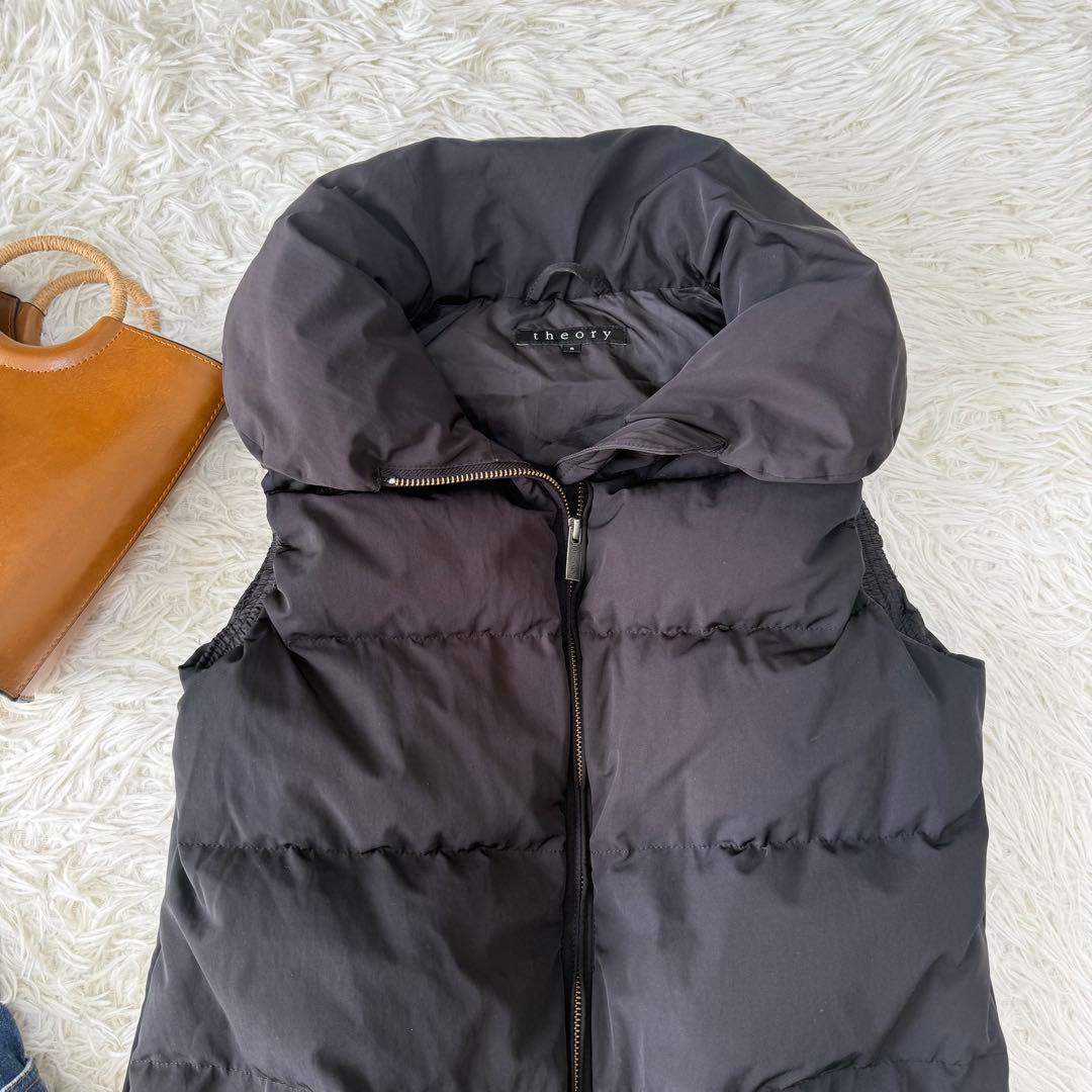 theory セオリー S 黒 ダウンベスト 極美品
