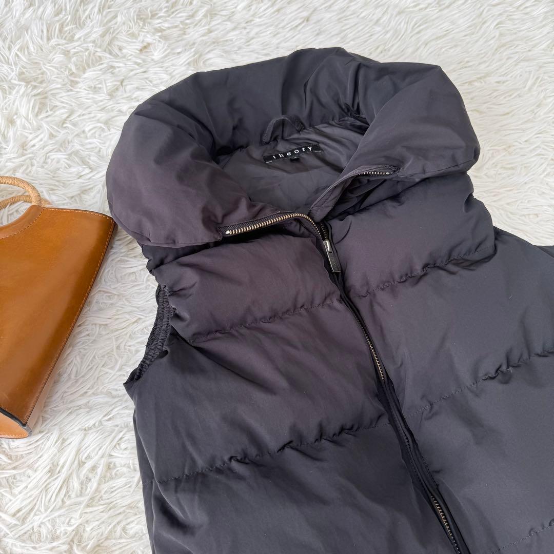 theory セオリー S 黒 ダウンベスト 極美品