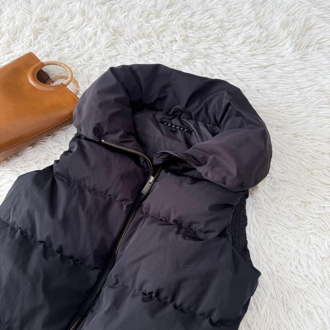 theory セオリー S 黒 ダウンベスト 極美品