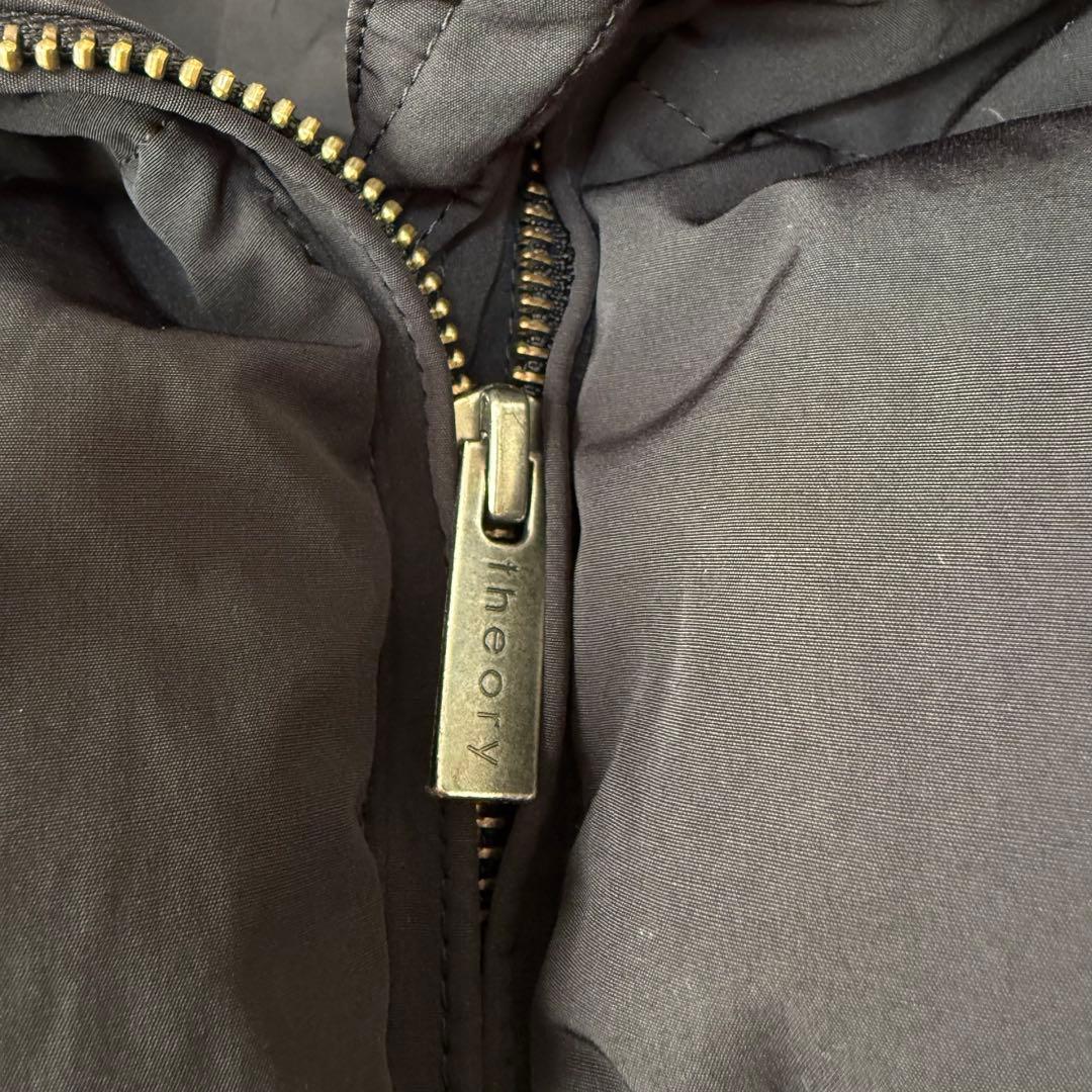 theory セオリー S 黒 ダウンベスト 極美品
