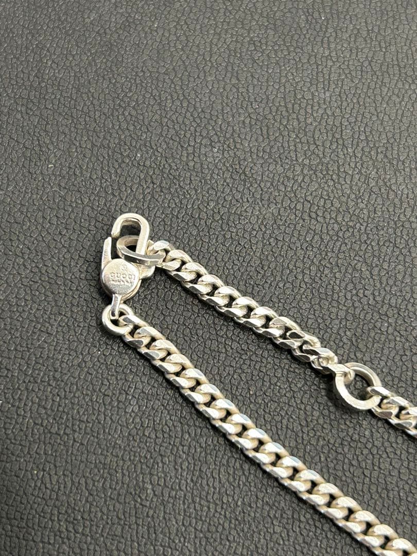 シルバー GUCCI ネックレス 真贋済み