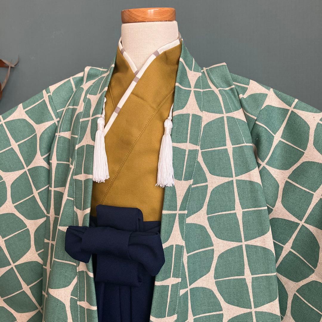 【新作 各サイズ1着】着物と袴　男の子　100-110㎝