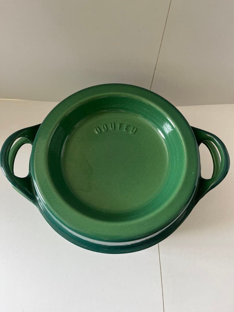 廃盤　希少　クーザンス デュッフ　DOUFEU 22cm エメラルド