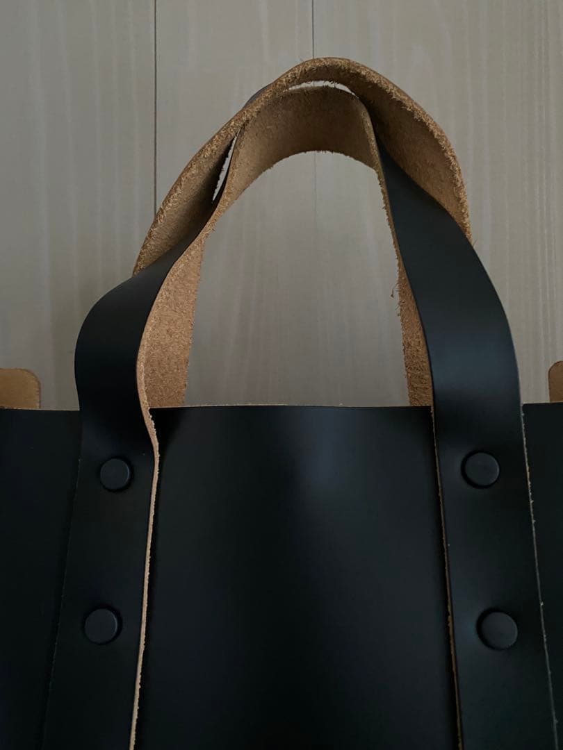 Hender Scheme assemble hand bag tall M 黒