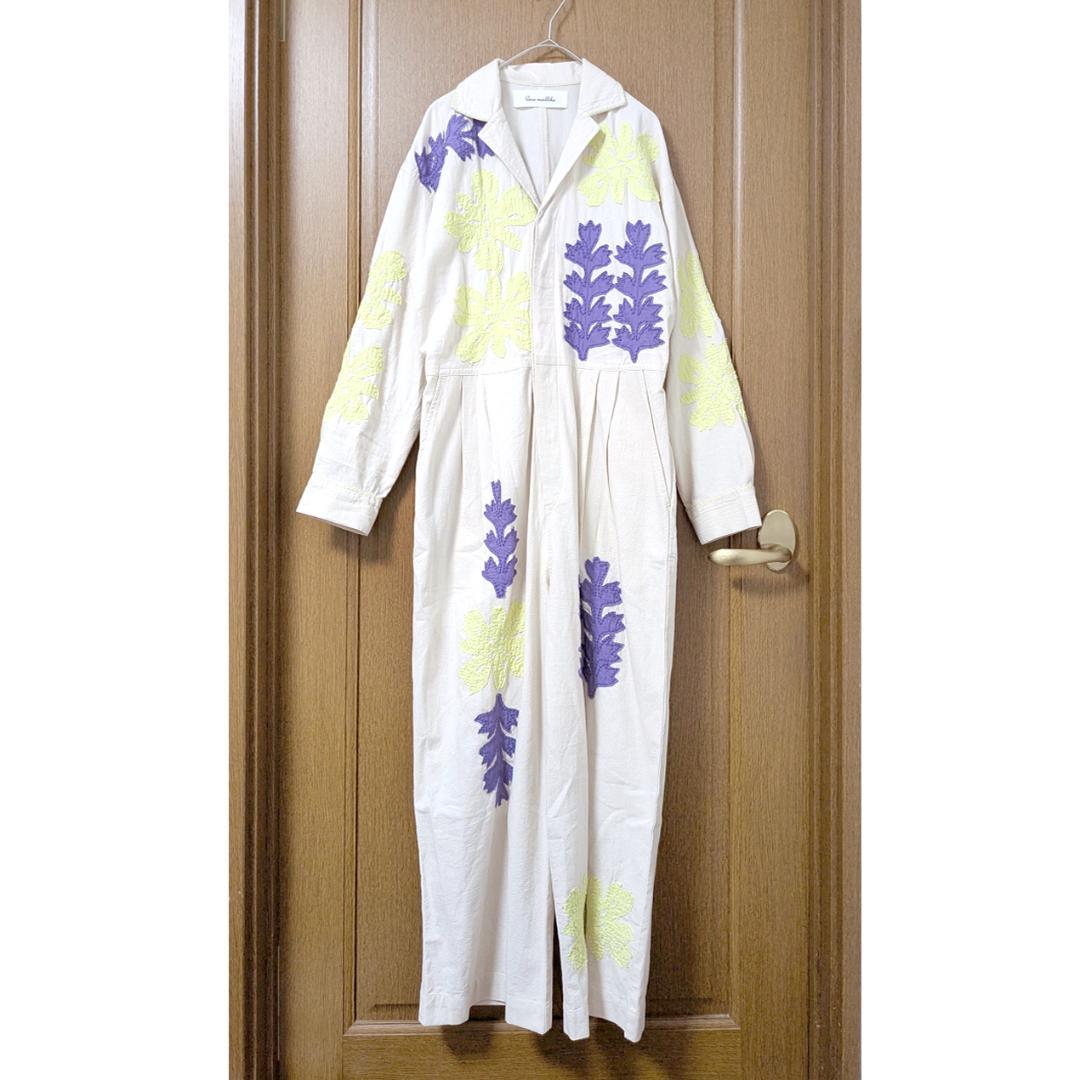 サラマリカ フラワー パッチワーク オールインワン