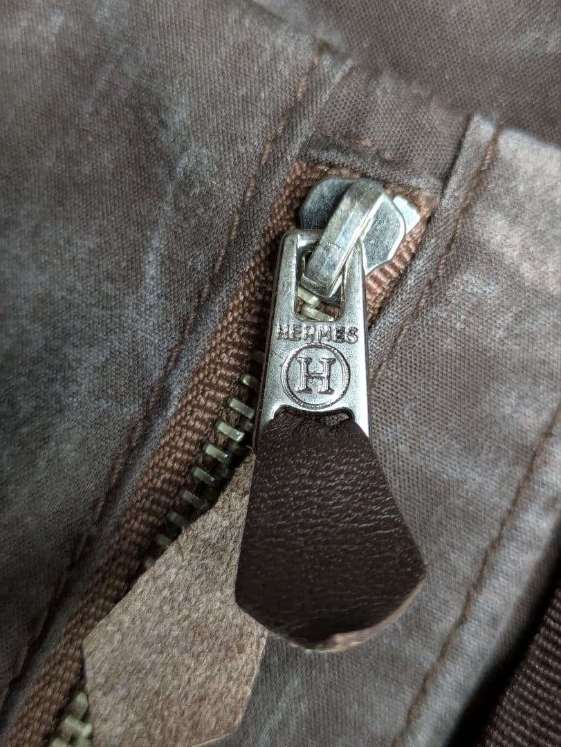 HERMES エールライン キャリーケース スーツケース ブラウン