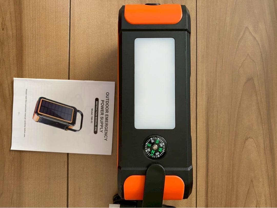 80000mAh　大容量　ソーラーモバイルバッテリー　災害対策　同時充電