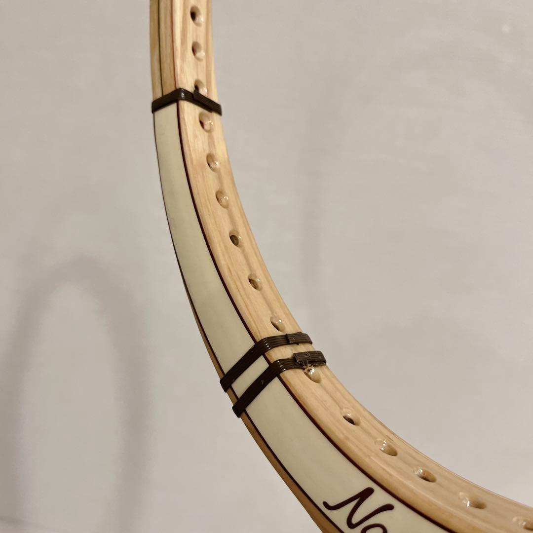 希少 70s アディダス ナスターゼ ウッドラケット ベルギー製 ハンドクラフト