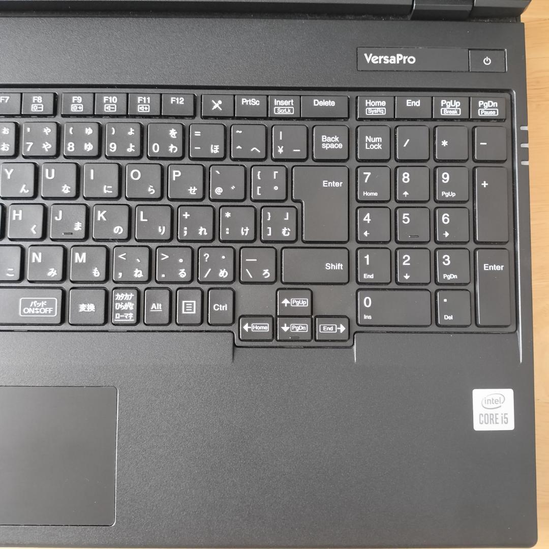NEC VersaPro 15.6型ビジネスノートパソコン CPUi5第10世代