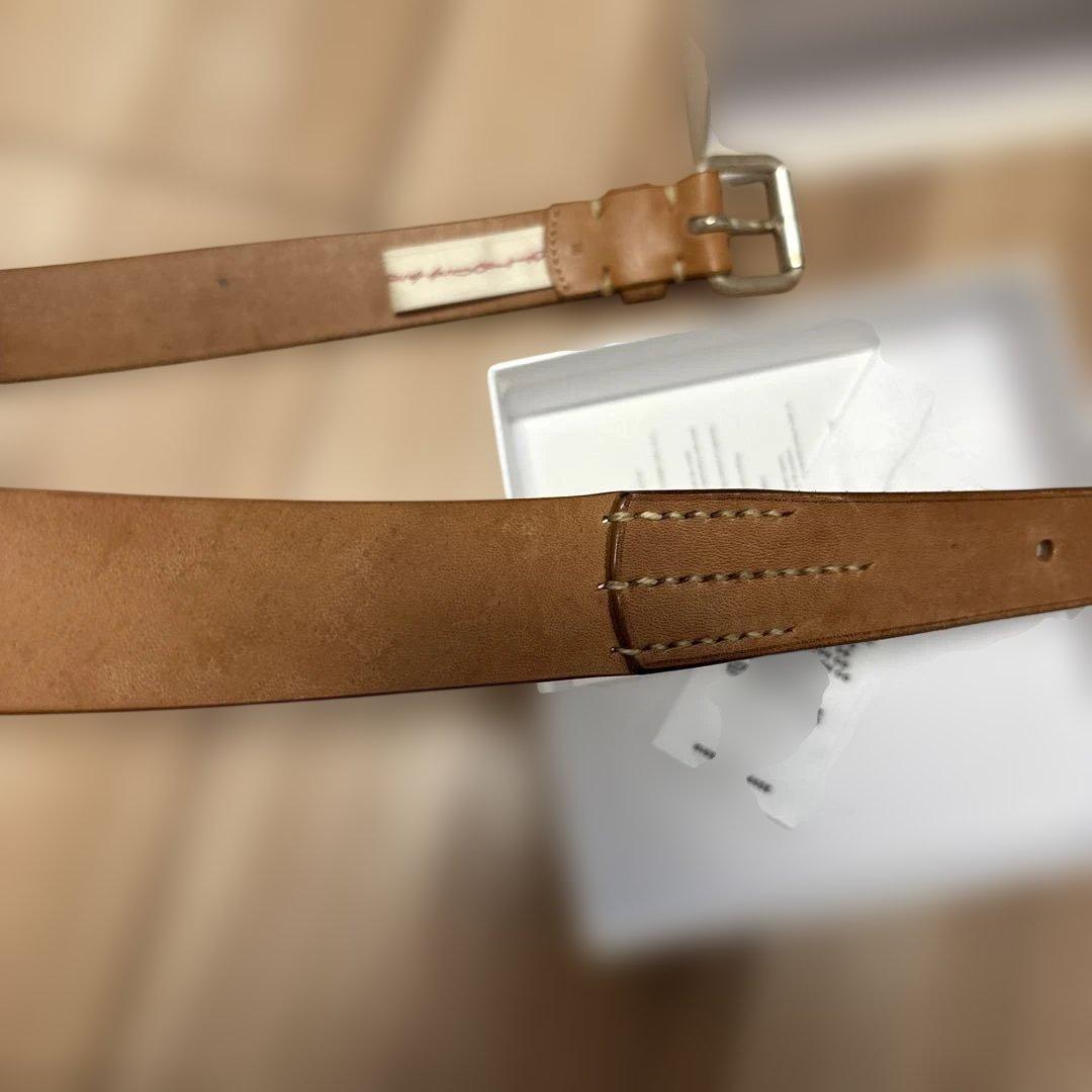 【forme】Jodhpurs natural horse butt belt