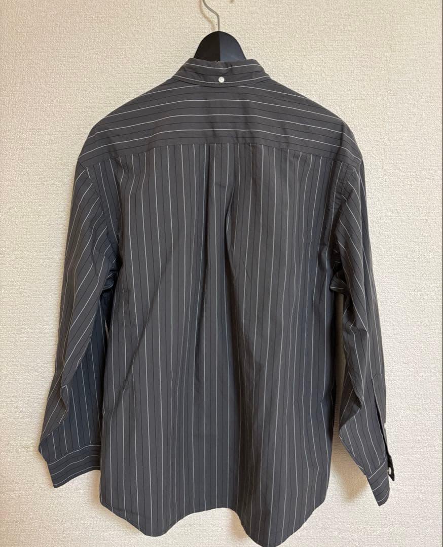 トップス Supreme Loose Fit Stripe Shirt Charcoal
