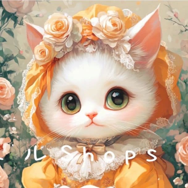 猫ちゃんパネル生地ハンドメイドNO2