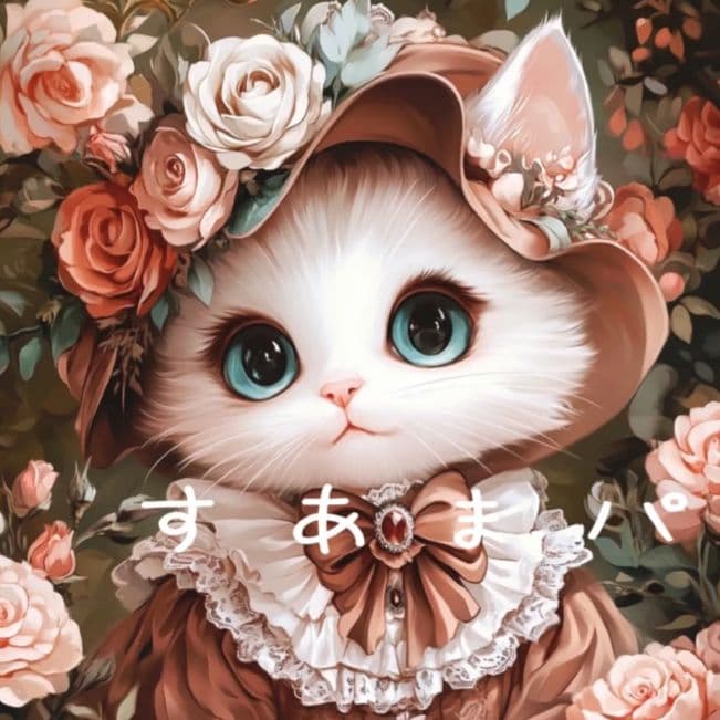 猫ちゃんパネル生地ハンドメイドNO2