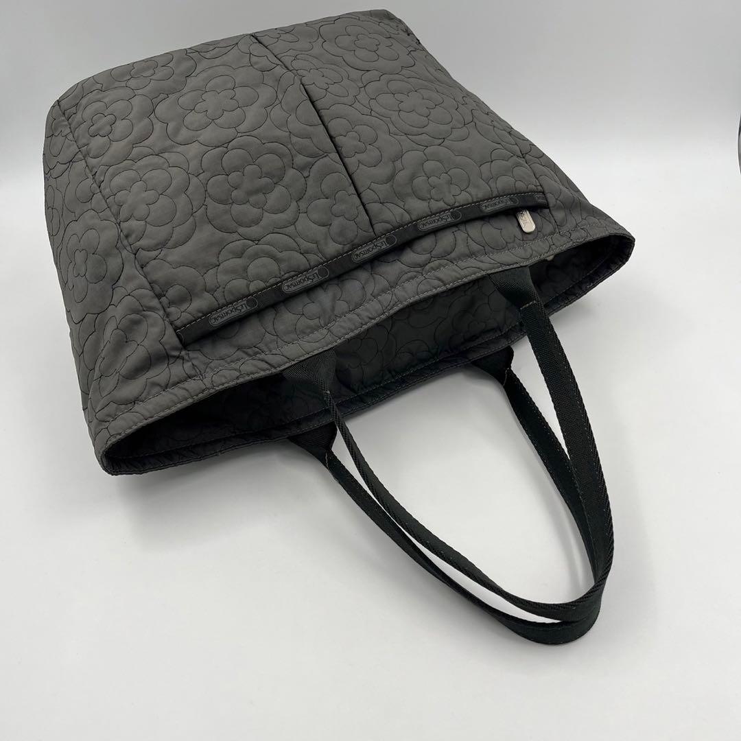 レスポートサック　マザーズバッグ　トートバッグ　A4収納可能　花刺繍　フラワー柄