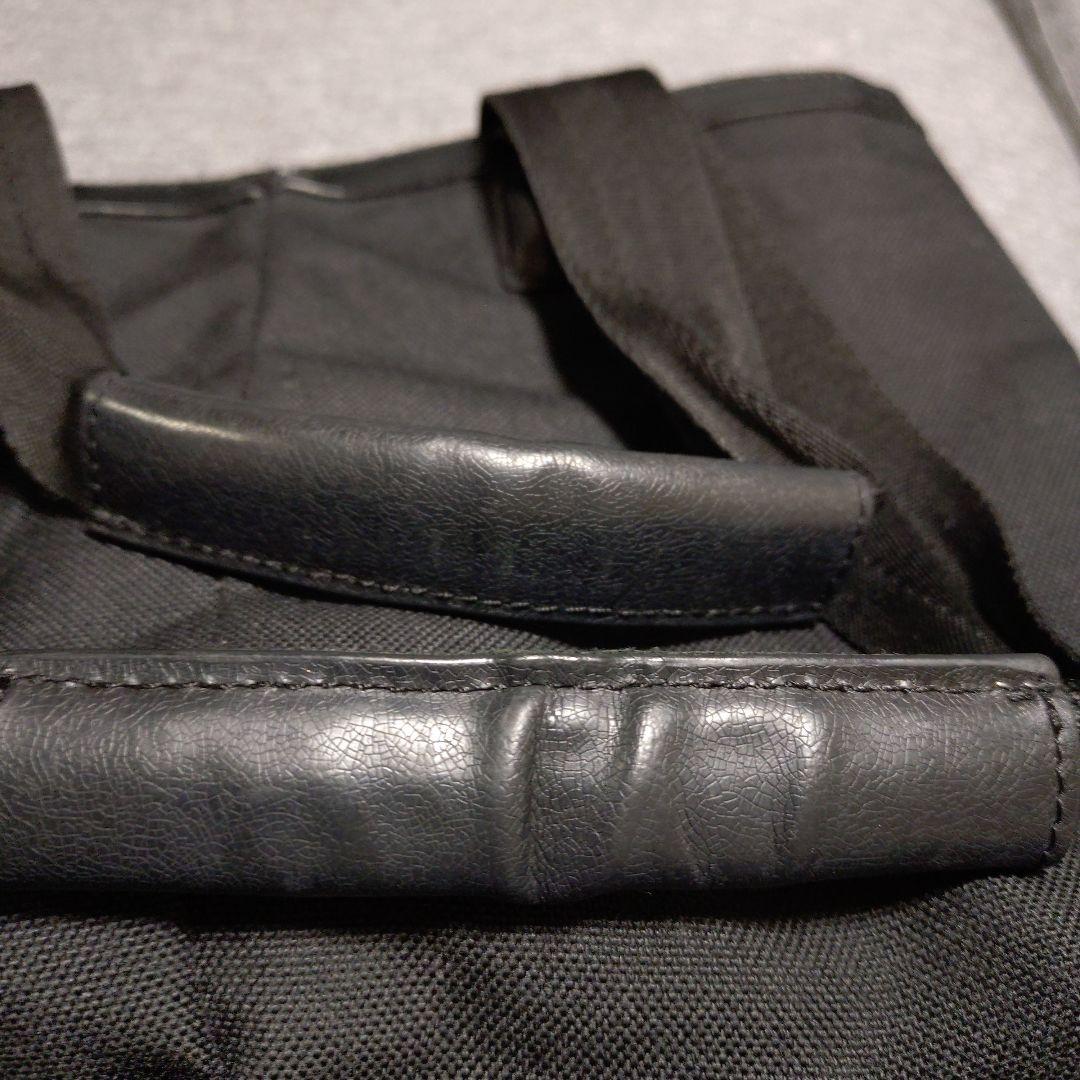 Y-3✕アディダス　トートバッグ バケツ型　黒 キャンバスレザー　ワイスリー